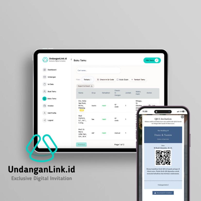 Cara Menggunakan Buku Tamu Digital untuk Acara Pernikahan