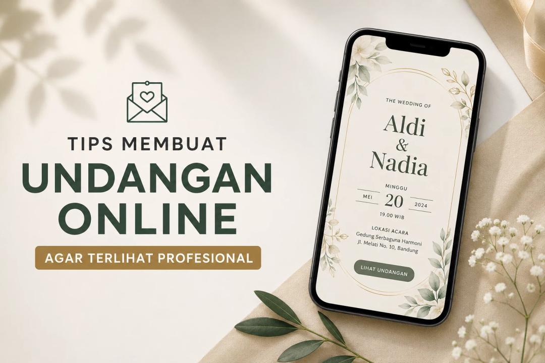 Tips Membuat Undangan Online agar Terlihat Profesional