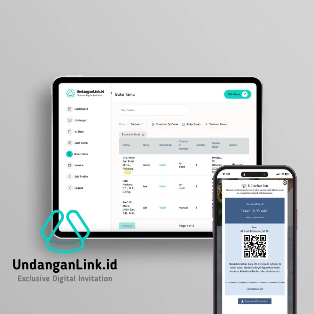 Cara Menggunakan Buku Tamu Digital untuk Acara Pernikahan
